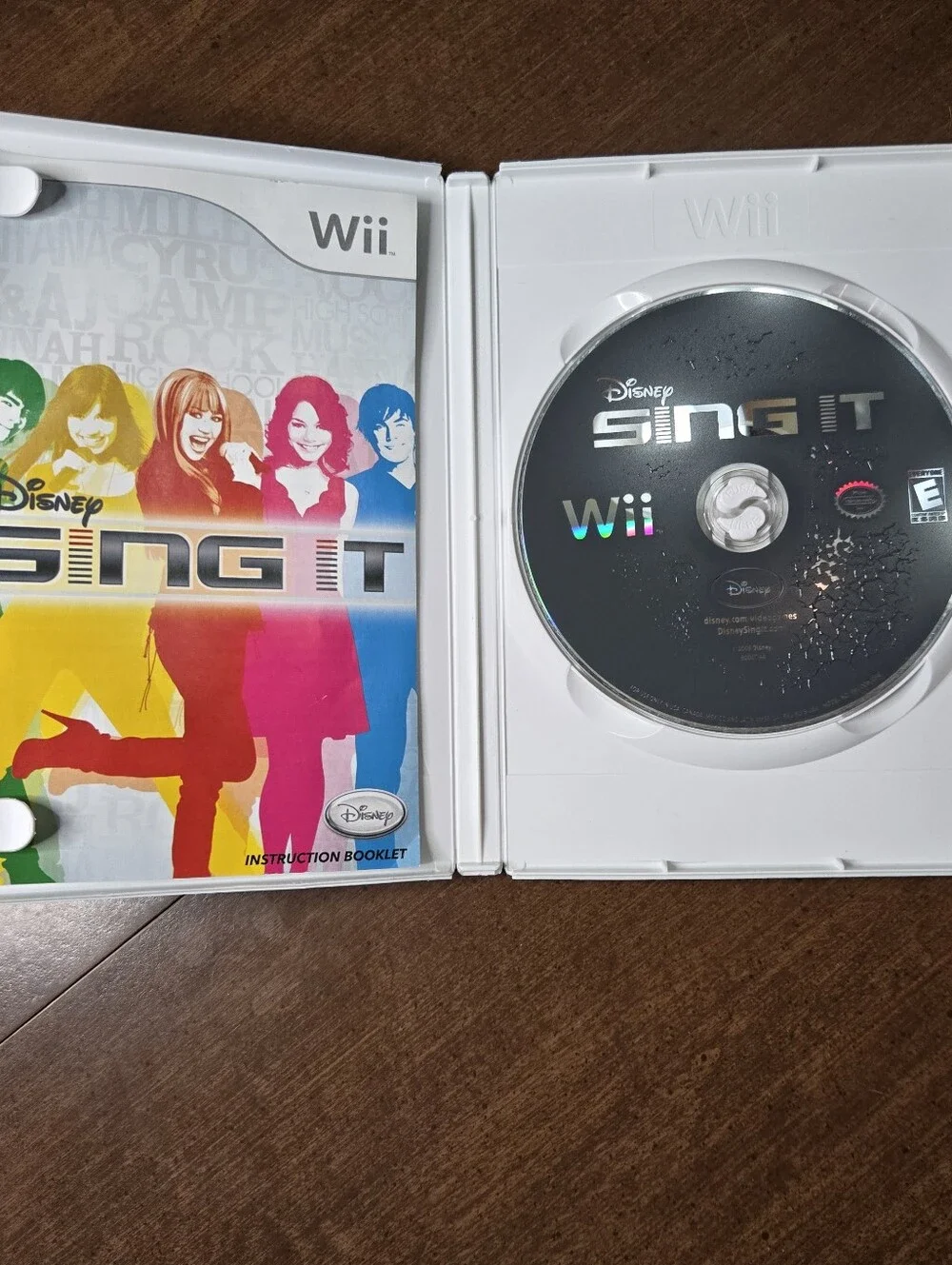 Disney Sing It Nintendo Wii - 2008 Complete With Manual CIB Hannah Montana Y2K